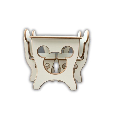 Mesa Infantil Mickey com Duas Cadeiras