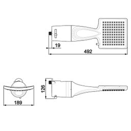 Chuveiro Lorenzetti Loren Shower Multitemperaturas Branco 220v 7500w - 4