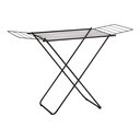 Ver imagem 1 de Varal de Chão com Abas Dobrável Secador de Roupas Preto