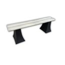 Ver imagem 1 de Banco Polietileno Leve Resistente e Durável 3 Lugares Bgplasticos Bgbp Marrom Madeira 015