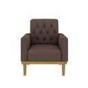 Ver imagem 3 de Poltrona Decorativa Jade em Veludo Just Time