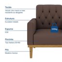 Ver imagem 6 de Poltrona Decorativa Jade em Veludo Just Time