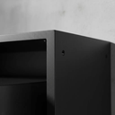 Ver imagem 4 de Nicho Parede Aéreo Cozinha para Microondas Preto -Art In Móveis