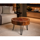 Ver imagem 4 de Mesa de Centro Natural Bolacha de Cedro