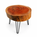 Ver imagem 5 de Mesa de Centro Natural Bolacha de Cedro
