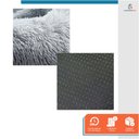 Ver imagem 5 de Caminha Nuvem Pet Redonda Cachorros e Gatos Tam G Cinza