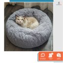 Ver imagem 7 de Caminha Nuvem Pet Redonda Cachorros e Gatos Tam G Cinza