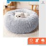 Caminha Nuvem Pet Redonda Cachorros e Gatos Tam G Cinza - 8