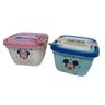 Kit 03 Potinhos Porta Lanche Infantil Mickey ou Minnie 140ml | 270ml | 470ml - Plasútil - 2