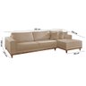 Sofá Cronos 03 Metros Chaise Lado Direito Meu Sofá Online - 3