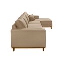 Ver imagem 4 de Sofá Cronos 03 Metros Chaise Lado Direito Meu Sofá Online
