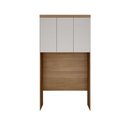 Ver imagem 1 de Modulado Aéreo Solteiro 3 Portas - Linea-cumaru-fendi - Móveis Novo Horizonte
