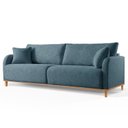 Ver imagem 4 de Sofá Fixo 3 Lugares Luxo 220cm Camila