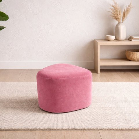 Puff Orgânico Ana 80 cm Veludo