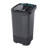 Lavadora De Roupas Arno 10kg Eco 400w Ml81 Cinza Verde 220v - 6