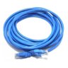 Cabo de Rede Patch Cord Flexível Rj45 Cat-6 3mt Azul Mcb-004 - 1