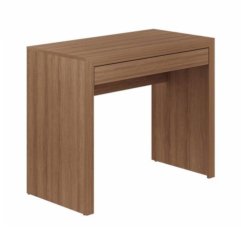 Mesa Escritório com 1 Gaveta Me4107 Amendoa - Tecnomobili