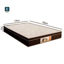 Ver imagem 3 de Cama Box casal com baú bege + Colchão Molas Bonnel 1,38 x 1,88 x 20 cm Borda Perimetral