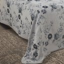 Ver imagem 3 de Kit Colcha Queen 2 Fronhas Montblanc Hibisco Navy 103
