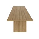 Ver imagem 5 de Mesa de Reunião para Escritório 100x200cm Me4119 Amêndoa Tecnomobili