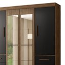 Ver imagem 5 de Guarda-roupa Estrela - 4 Portas 6 Gavetas Espelho Mdp - Móveis Marafom