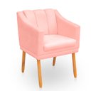 Ver imagem 5 de Poltrona Cadeira para Sala Confortável e Moderna Mila Suede