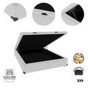Ver imagem 2 de Cama Box Baú Casal 138x188 Branco