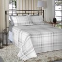 Ver imagem 2 de Jogo de Cama King Size 180 Fios Nova América - Augusto (7848)
