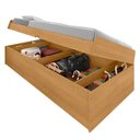 Ver imagem 2 de Cama com Baú de Solteiro Pérola Naturalle