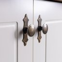 Ver imagem 5 de Balcão 2 Portas 4 Gavetas com Base e Pés de Madeira Maciça Joy Branco/Off White