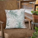 Ver imagem 2 de Capa de Almofada Folhagens Bege