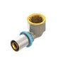 Cotovelo Fêmea para Água 20mm X 3/4 Lbp - Prensar Emmeti - 1
