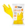 Kit 10 Luva Limpeza Latex Multiuso Talge Amarela - 2