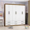 Ver imagem 1 de Guarda Roupa Infantil Ariel 6 Portas 6 Gavetas