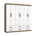 Ver imagem 2 de Guarda Roupa Infantil Ariel 6 Portas 6 Gavetas