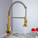 Ver mais imagens de Kit Cuba Aço Inox Gourmet Quadrada Cozinha e Torneira Flexivel Dourada