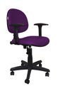 Ver imagem 1 de Cadeira Giratoria Zeus Executiva Back System - Couro Sintetico Corano - Roxo
