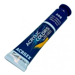 KIT 6 TINTAS ACRÍLICAS ACRYLIC COLORS ACRILEX 20ml PARA TELA Acrílica - 4