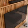 Painel Ripado para Tv 65 Polegadas 160cm Detroit Lukaliam Freijo/off White - 2
