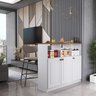 Bancada 6206 1,20 3 Portas Branco - Indekes - 3