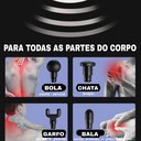 Ver imagem 3 de Massageador Pistola Terapia Phoenix A2 Digital 6c - Amarelo