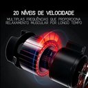 Ver imagem 4 de Massageador Pistola Terapia Phoenix A2 Digital 6c - Amarelo