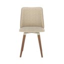 Ver imagem 4 de Kit 6 Cadeiras Giratórias Madeira Maciça Dakota