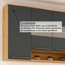 Ver imagem 5 de Cozinha Modulada Compacta 4 Peças 12 Portas MDF 240cm Itália Espresso Móveis