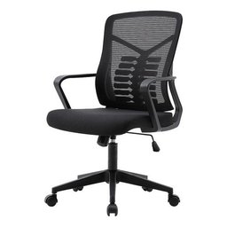 Cadeira Secretária Escritório Ergonômica Gogo Chair Go-001 Preta - 8