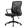 Cadeira Secretária Escritório Ergonômica Gogo Chair Go-001 Preta - 1