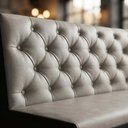 Ver imagem 2 de Poltrona Sofá Booth Prime Cinza e Preto 1.10m