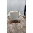 Ver imagem 4 de Kit 02 Poltrona Decorativa Opala + 02 Puff Redondo