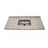 Pia de Cozinha Granito Branco Dallas 2,00 X 0,55 Cm com Cuba N1 - 1