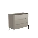 Ver imagem 2 de Cômoda 3 Gavetas L97 X A81,5cm Mdf